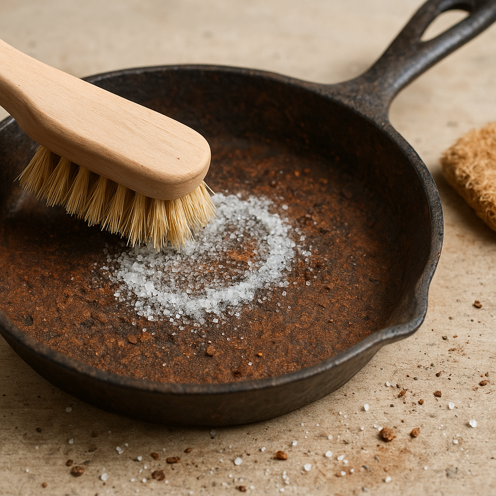 Como tirar ferrugem de ferro fundido com técnicas práticas