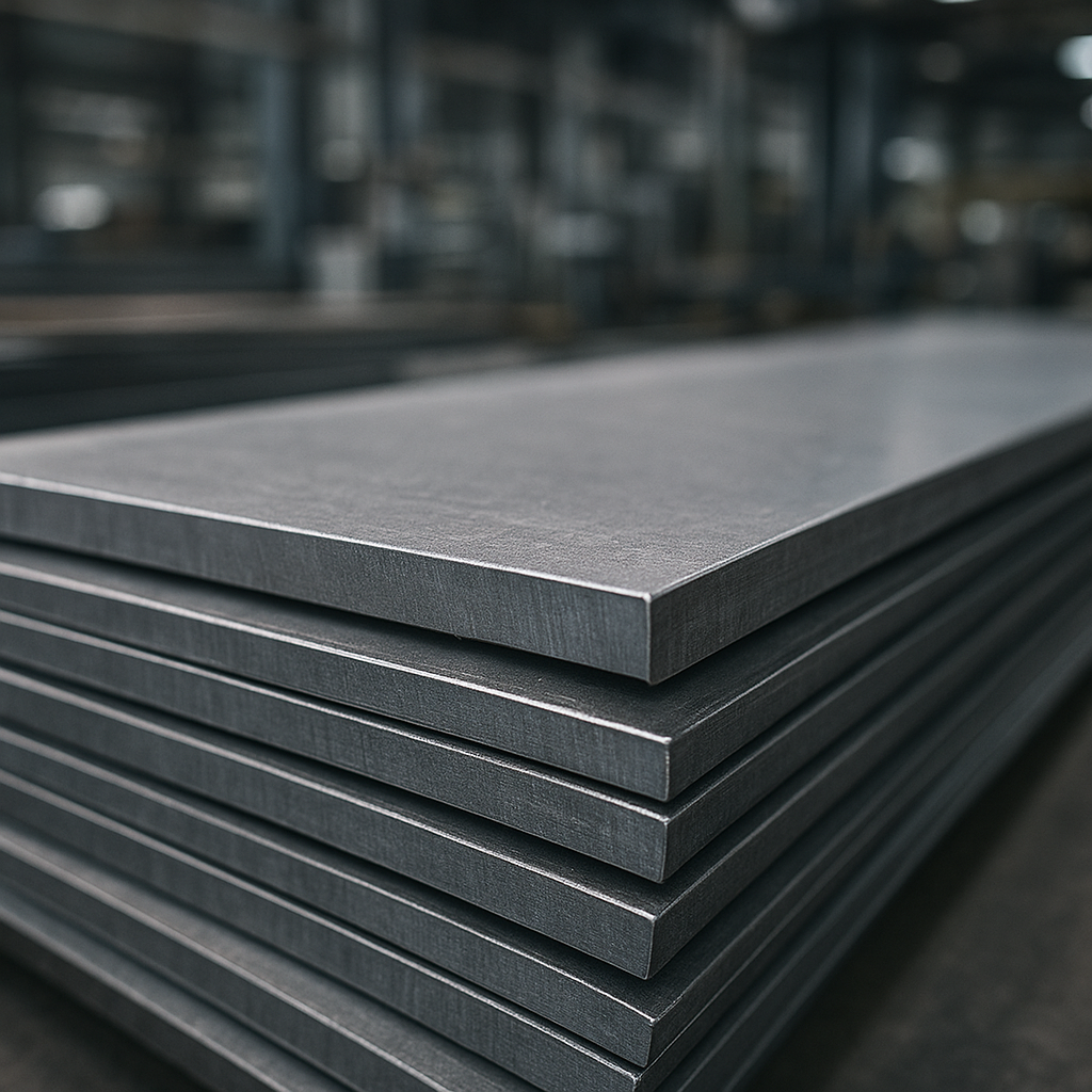 Chapa metálica perfurada em aço carbono para cálculo de peso