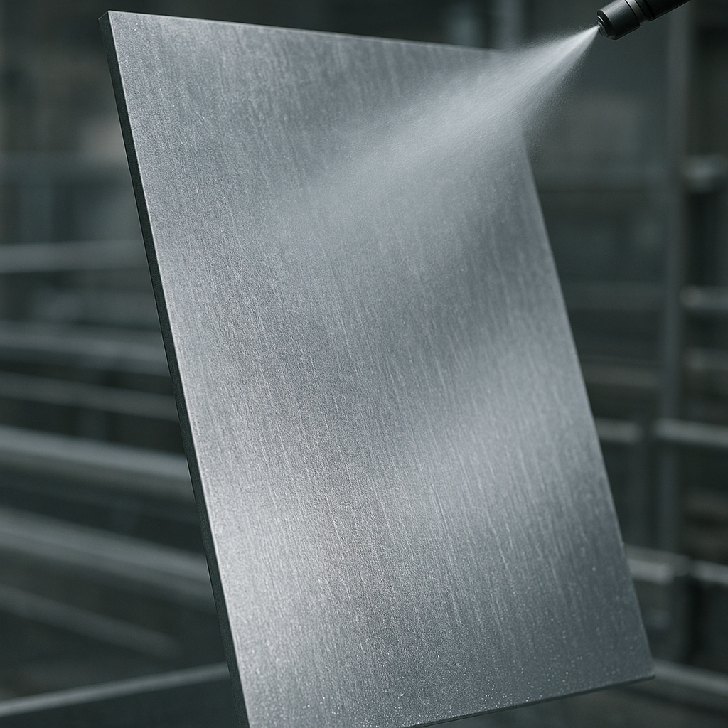 Proteção em chapas metálicas contra corrosão