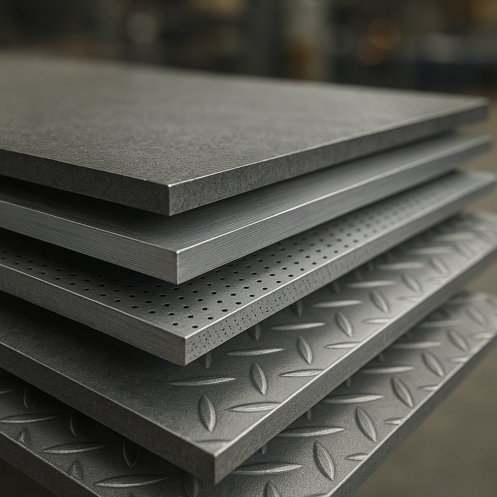 Classificação técnica dos tipos de chapas de aço