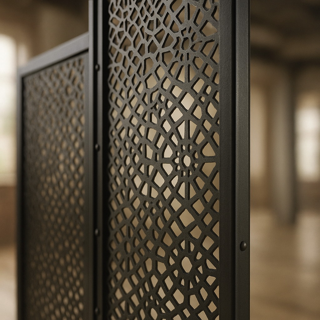 Biombo como divisória móvel para ambientes versáteis