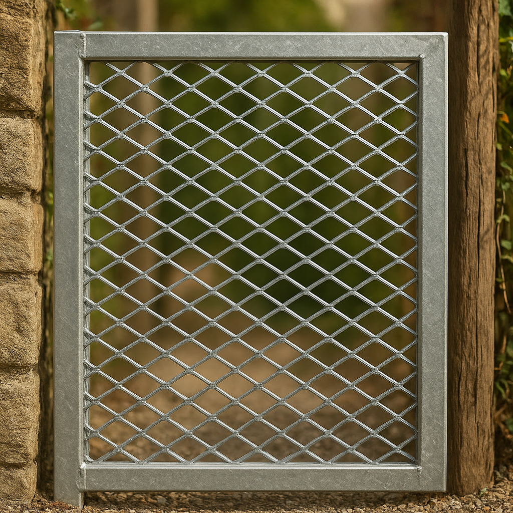 Modelos de chapas metálicas para portão