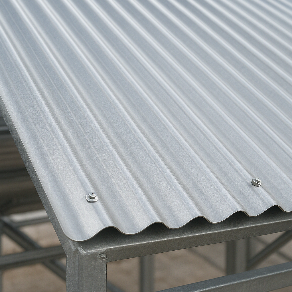 Preço de cobertura de aço galvanizado por metro quadrado